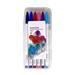 WMYBD Clearence!Fiber Pen 3000 White Stem Water-based Pen Hook Pen Watercolor Pen 12 Colors 12ml