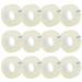 OWLKELA 12 Rolls Transparent Tape Refills Clear Tape All-Purpose Transparent Glossy Tape for Office Home School