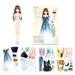 Quinlirra Easter Baby Toys Deals Magnetic Dress Up Baby Magnetic Princess Dress Up Paper Doll Magnet Dress Up Games Pretend And Play Travel Playset Toy Magnetic Dress Up Dolls For Girls