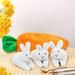 WMYBD Clearence!Unzip Rabbit Doll Toy 3 Rabbits In Carrot Bag Carrot Bag Rabbit Doll Set Decoration Easter Doll Decoration Gift