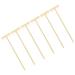 6pcs Portable Sandbox Rakes Crafts Small Sand Garden Rake Tools Delicate Mini Rakes