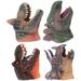 Puppets for Adults Hand Toy Dinosaur Childrens Children s Entertainment Vinyl 4 Pcs