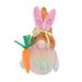 Shiogb Clearance Ther Towel Desktop Ornament Man Flower and Gnome Gift Spring Easter Bunny Doll Faceless Bunny Decor Home Old Easter Ornament Desktop Ornament