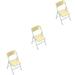 3 PCS Black Baby Doll Toy Miniature Camping Chair 1 12 Scale Folding Chairs Decorative Miniature Folding Chair Adorable Doll Furniture Dollhouse Folding Chair Beach Chair Pvc Child