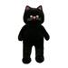 Kiskick Cat Plushie Plush Cat Plush Polka Dot Cat Shaped Toy Durable Soft Comfortable Stuffed Animal for Home Decoration