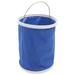 HElectQRIN Collapsible Bucket Portable Bucket Foldable Bucket 13L Large Capacity Portable Collapsible Water Container With Storage Bag Blue