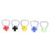 5 Pcs Anti-slip Nose Clips Waterproof Ear Plugs with String Cord Swimming Earbuds Child
