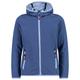 CMP - Girl's Jacket Fix Hood Jacquard Knitted - Fleecejacke Gr 116 blau