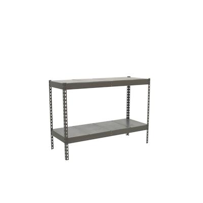 SimonRack Metallregal ohne Schrauben mit Simonforte -Metallschalen 2 Regale. Grau/galva Farbe 900x1200x750 mm Image