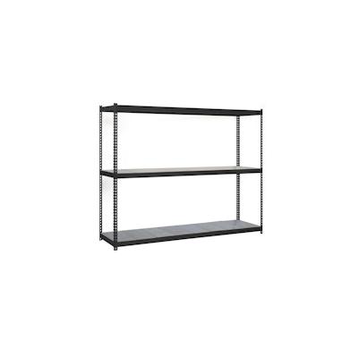 SimonRack Metallregal ohne Schrauben mit Simonforte -Metallschalen 3 Regale. Anthrazitfarbe/Galva 2000x2100x750 mm Image