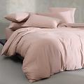 Calvin Klein Earth Collection Cotton Sateen 3 Piece Duvet Cover Set, Queen