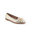 Women's Bia Casual Flat by Aerosoles in Soft Gold (Size 11 M)