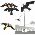 Oiseaux Effaroucheur Répulsif Flying Hawk Cerf-Volant Pour Jardin Épouvantail Cour Maison