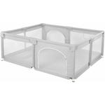 Aqrau - Parc Bébé 150x150cm Parc Enfant avec Tapis Enfant,Parc de jeu pour bébé de sécurité robuste