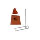 Support de chevrons de toit charpente Fixation Antenne Parabole Acier 1m Mât 48mm + Manchon Rouge +