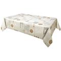 Nappe en toile cirée rectangulaire Alma - Dimensions : Longueur 250 cm x Largeur 140 cm x Epaisseur