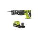 Ryobi - Pack Scie sabre R18RS7-0 - Brushless 18V One+ - 1 batterie 2.0Ah - 1 chargeur rapide