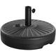 Pieds de parasols 22 kg Support de Parasol Lourd 38/48 mm Remplissage d'eau pour Jardin, terrasse,