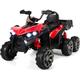 Costway - 12V Quad Electrique Enfants avec Lumières led et Musique, Véhicule Electrique Enfants