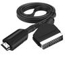 hdmi to scart video converter hdmi to scart broom head audio to video converter box adapter cable 1m