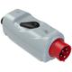 Fiche de protection moteur cee 16 a 5 pôles PCE pc Electric 54715530 400 v rouge, gris 1 pc(s)