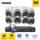 Annke - 8MP Ultra hd 8CH Security H.265+ Video Surveillance dvr Smart Home 3K hd Security Camera