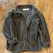 Zara Jackets & Coats | Green Corduroy Zara Button Up/Jacket | Color: Green | Size: 2tb