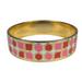 Kate Spade Jewelry | Kate Spade New York Have Courage Bangle | Color: Gold/Pink | Size: Os