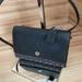 Coach Bags | Coach Cardholder Phone Crossbody Leather/Canvas | Color: Black/Gray | Size: Os