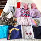 Polo By Ralph Lauren Shirts & Tops | Huge Lot Of 17 Little Girls Clothing - Shirts, Long Sleeve Tees, Dresses & More! | Color: Blue/Gray/Pink/Purple | Size: 5g