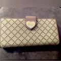 Gucci Bags | Euc Gucci Heart Long Wallet Brown And Tan Wallet With Snap Closures | Color: Brown/Tan | Size: Os