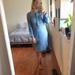 J. Crew Dresses | J. Crew Denim Chambray Long Sleeve Dress Blue Xxs | Color: Blue | Size: Xxs
