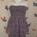 American Eagle Outfitters Dresses | American Eagle Size L Strapless Floral Dress | Color: Blue/Pink | Size: L