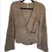 Free People Sweaters | Free People Marshmallow Surplice Pullover Sweater Tan Sz S | Color: Tan | Size: S