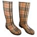 Burberry Shoes | Burberry Nova Check Plaid Rubber Rain Boots Y2k | Color: Brown/Tan | Size: 6