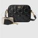 Gucci Bags | Gucci Gg Matelasse Black Crossbody Bag Gold Tone Hardware W/ Two Straps Like New | Color: Black/Gold | Size: 8.5 W X 6.9 Ht X 2.9 Depth