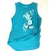 Disney Tops | Disney Mickey Mouse Adult Sz M Disney Sleeveless Tie Front Top | Color: Green | Size: M