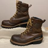 Carhartt Shoes | Carhartt Logger Waterproof Leather Boot.Euc | Color: Black/Brown | Size: 10w