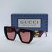 Gucci Accessories | Final Price New Gucci Gg0956s 009 Black Havana/Orange Sunglasses | Color: Black/Orange | Size: 54 - 19 - 145