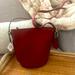 Coach Bags | Coach Mini Duffel/Bucket Shoulder Bag | Color: Red | Size: Os