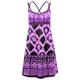 Crazy Idea - Women's Dress Kimera - Kleid Gr M lila