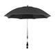 Universal Baby Parasol, Beach Chair Umbrella,360° rotatable, Waterproof Parasol for Trolley Bike Wheelchair Buggy Fishing, Bicycle Umbrella with Holder Clip, Reflective Edge Reminder Design (Size : F