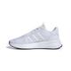 adidas Men's X_PLR Path Sneaker, White/White/Black, 9