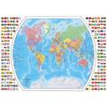 Ravensburger Political World Map 1000 Piece Jigsaw Puzzle for Adults - 12000664 - Handcrafted Tooling, Made in Germany, Every Piece Fits Together Perfectly