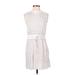 Dolan Casual Dress - Shift: White Print Dresses - Women's Size Small