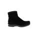 C La Canadienne Boots: Black Print Shoes - Women's Size 6 1/2 - Round Toe