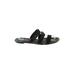 Via Spiga Sandals: Black Shoes - Women's Size 9 - Open Toe