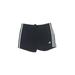 Adidas Athletic Shorts: Black Solid Activewear - Women's Size Medium