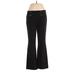 INC International Concepts Dress Pants - Mid/Reg Rise: Black Bottoms - Women's Size 6