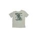 Under Armour Short Sleeve T-Shirt: Silver Chevron Tops - Kids Boy's Size 6